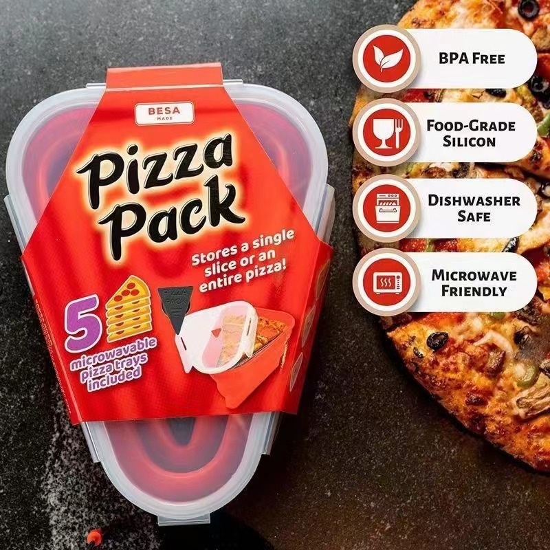 Baby Food Category - Caja de Pizza plegable de silicona
