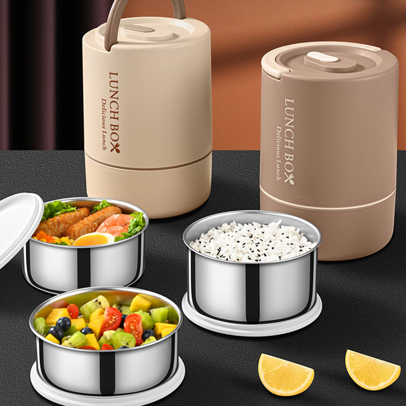 Baby Food Thermos - Juego de 4 recipientes portátiles para