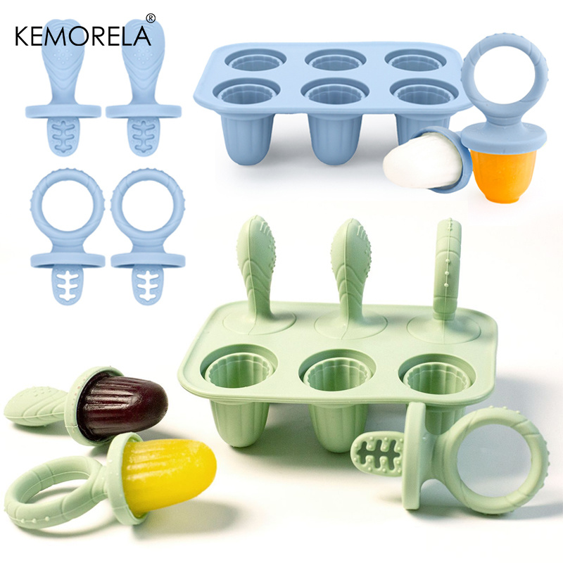 Baby Food Zubereiter - Molde de 6 cavidades para paletas
