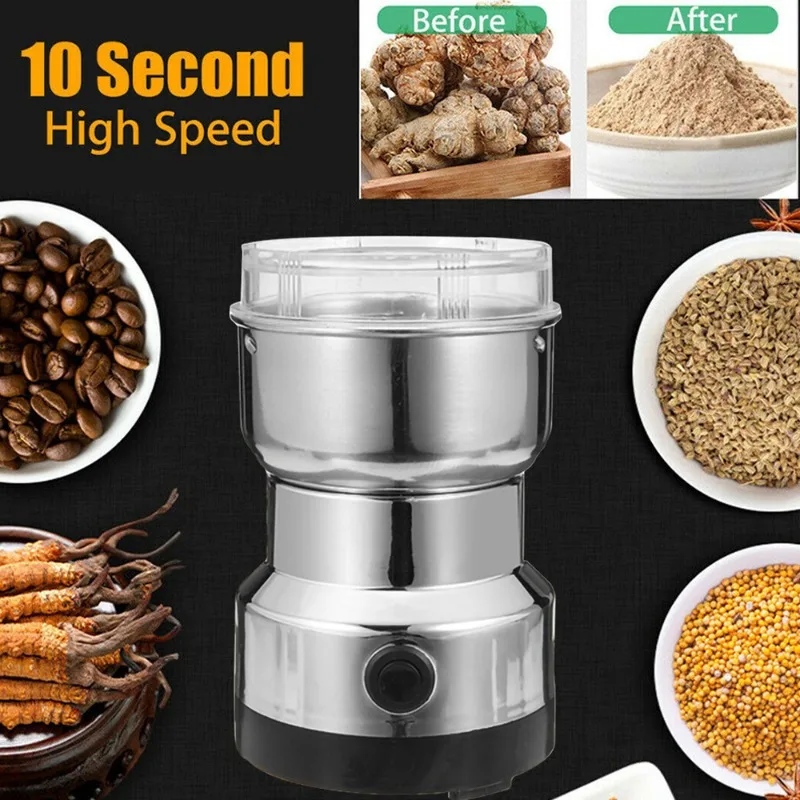 Baby Food Grinder Machine - Molino Eléctrico 110V-220V para el Hogar,