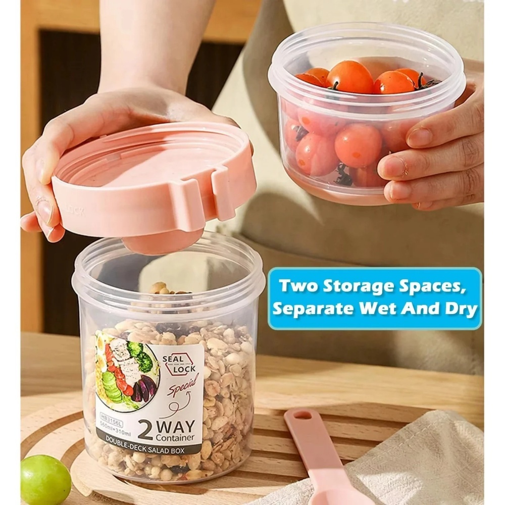 Taza de ensalada portátil, taz - Baby Food Thermos reseña y precio