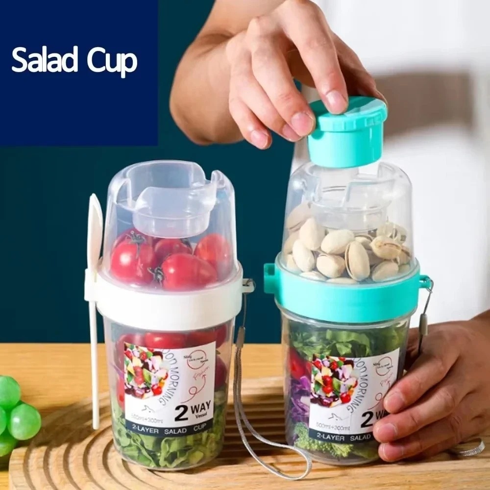 Taza de ensalada portátil, taz - Baby Food Thermos reseña y precio