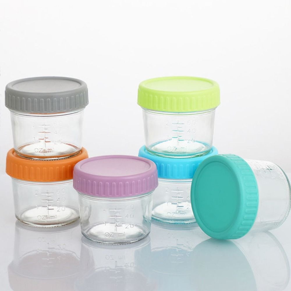 Juego de 6 Frascos de Vidrio p - Baby Food In Jar reseña y precio