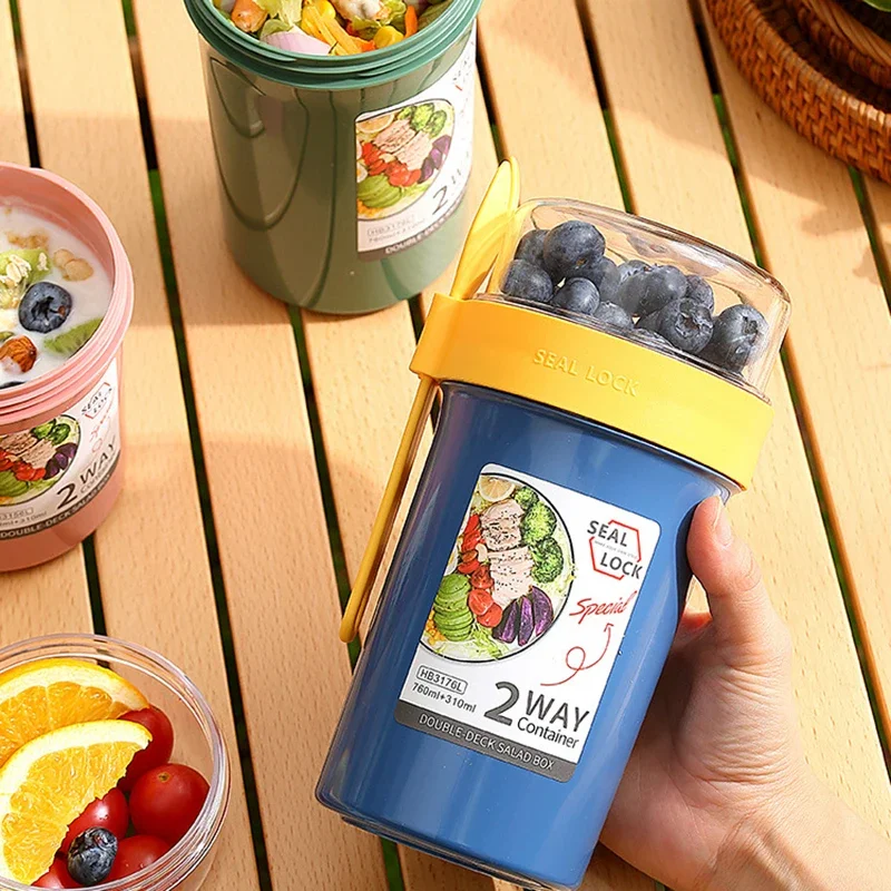 Fiambrera Bento para ensalada, - Baby Food Thermos reseña y precio