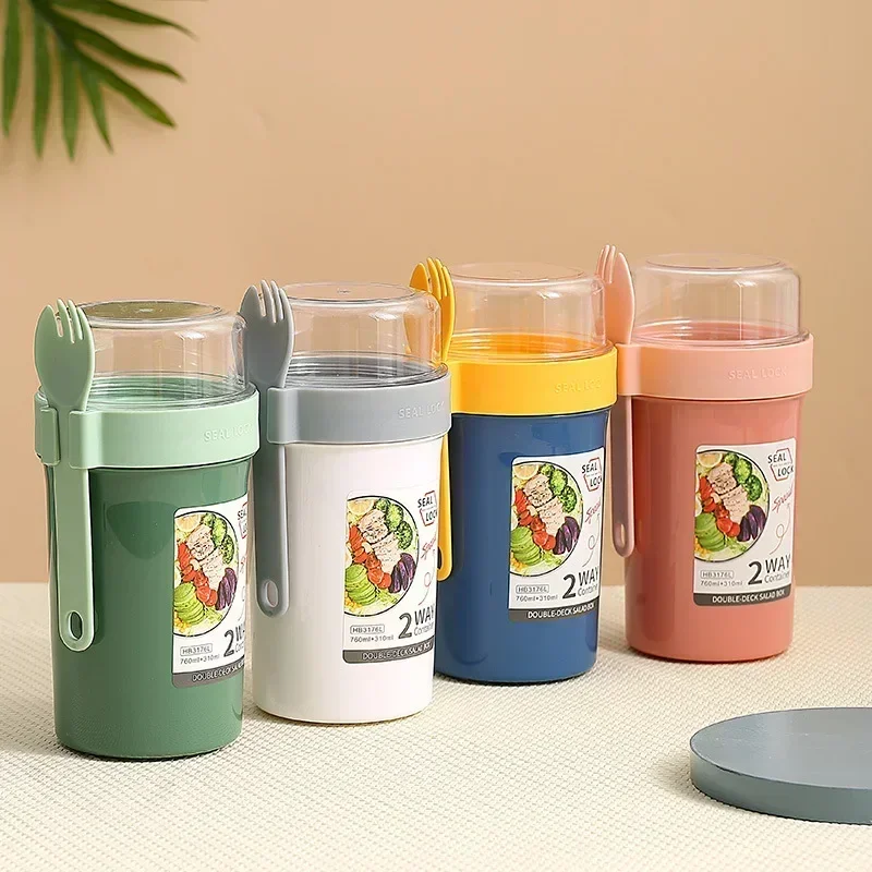 Fiambrera Bento para ensalada, - Baby Food Thermos reseña y precio