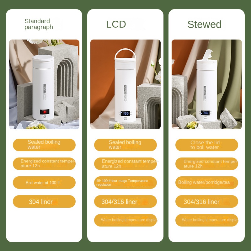 Hervidor eléctrico de viaje, c - Baby Food Thermos reseña y precio