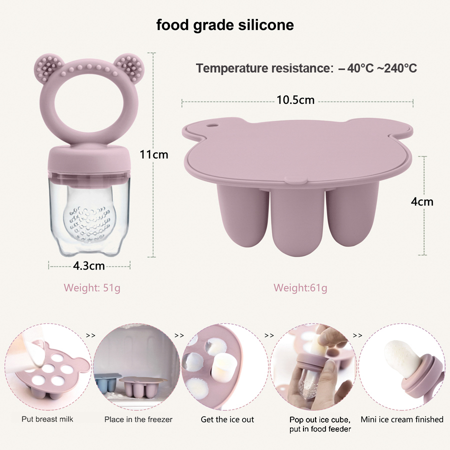 Molde de silicona para helados - Baby Food Category reseña y precio